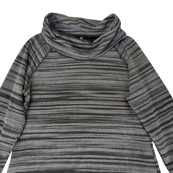 Kuhl‎ Piper Cowl Neck Pullover Striped 4201 Activewear Top Women's Size Medium - Picture 3 of 9